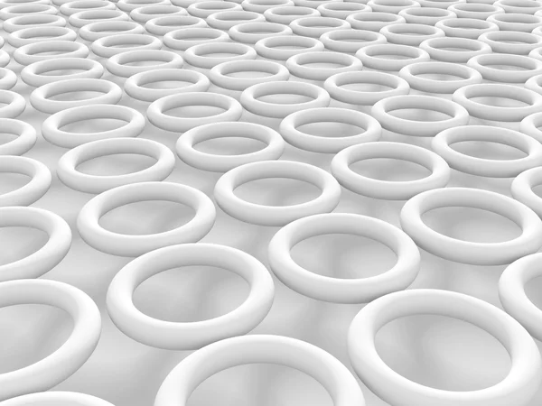 Abstract White Round Surface Background — Stock Photo, Image