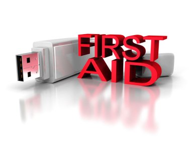 ilk yardım usb flash sürücü