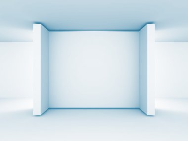 Soyut Galeri boş Stand