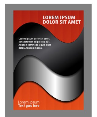 Modern afiş arka plan