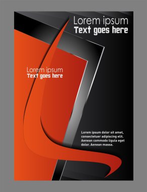 uçucu şablon vektörü