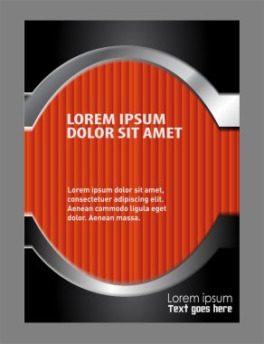 Pazarlama afiş arka plan