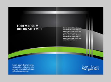 İş broşürü Flyer şablonu