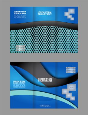 Broşür Klasör Broşürü soyut öğe