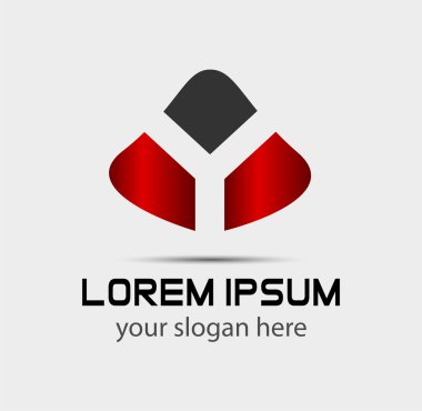 Vektör çizim simgesini harf Y