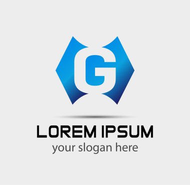 G harfine dayalı soyut simge