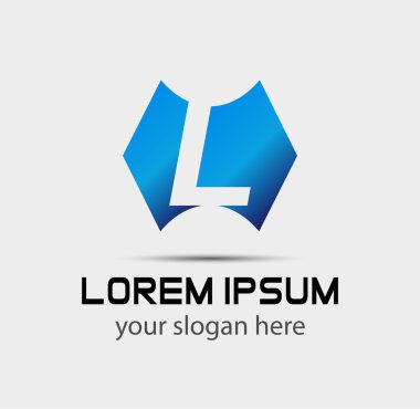 L harfine dayalı soyut simge