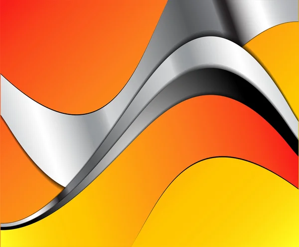 Orange Hintergrund Vektor Infografik Informationsgrafik für Nachrichten- und Textdesign — Stockvektor