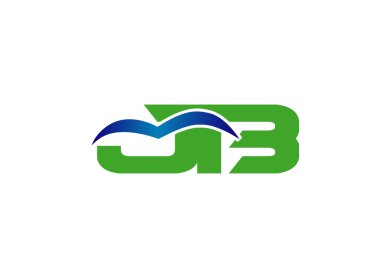 JB şirket bağlantılı Grup mektup logosu