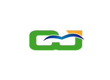 CJ şirket bağlantılı Grup mektup logosu