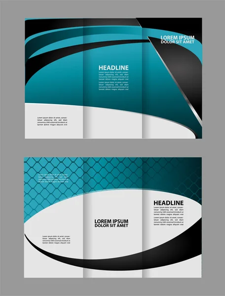 Achtergrond concept ontwerp voor brochure of flyer, abstracte vector illustratie — Stockvector