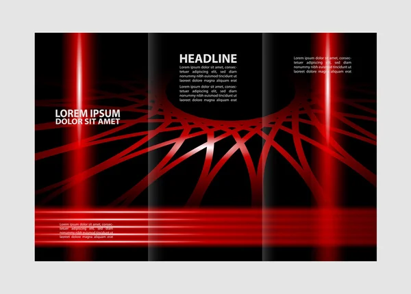 Стильная презентация бизнес-плаката, обложки журнала, шаблона оформления — стоковый вектор