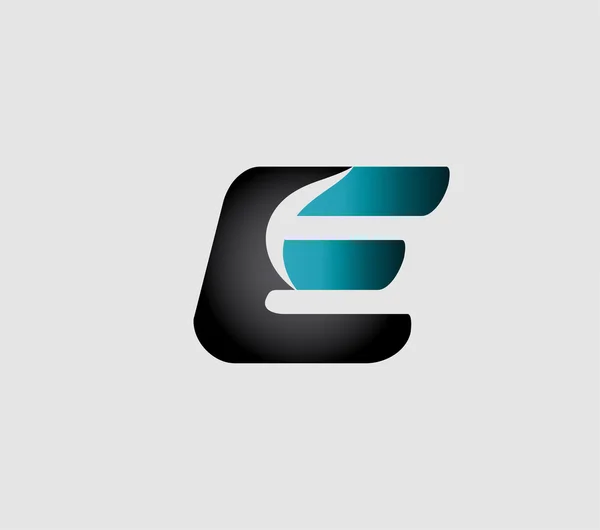 Letter E logo sjabloon. Abstracte pictogram — Stockvector