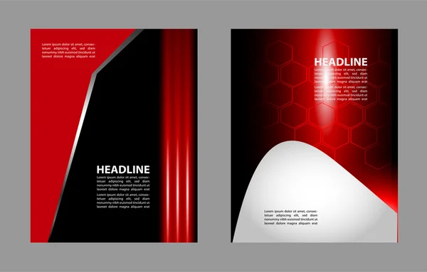 Sfondo astratto con onda - brochure design o volantino — Vettoriale Stock