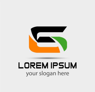6 numaralı logosunu görmeniz gerekir. Vektör logo tasarım.
