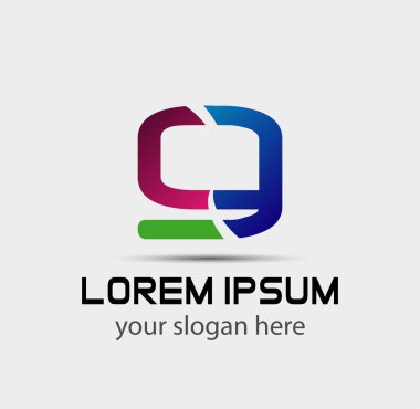 G harfine dayalı soyut simge