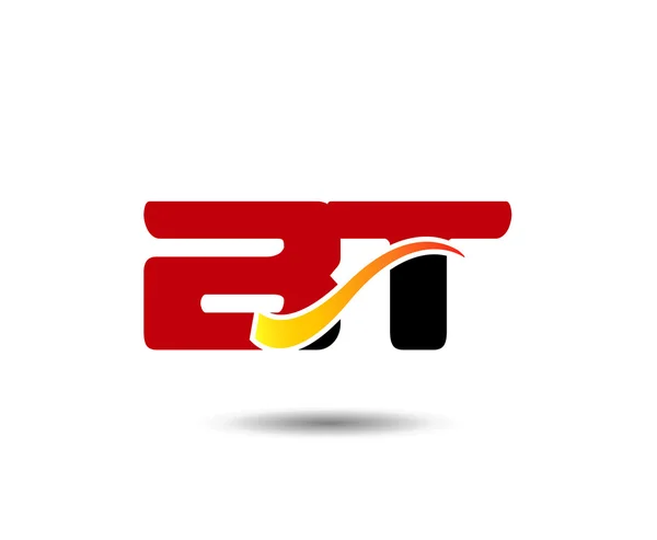 Mektup T ve S logo şablonu — Stok Vektör