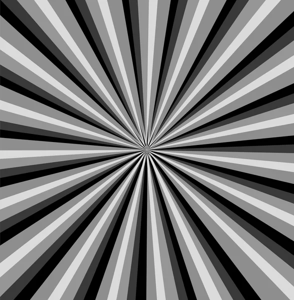 Фон чорно-білих променів — стоковий вектор