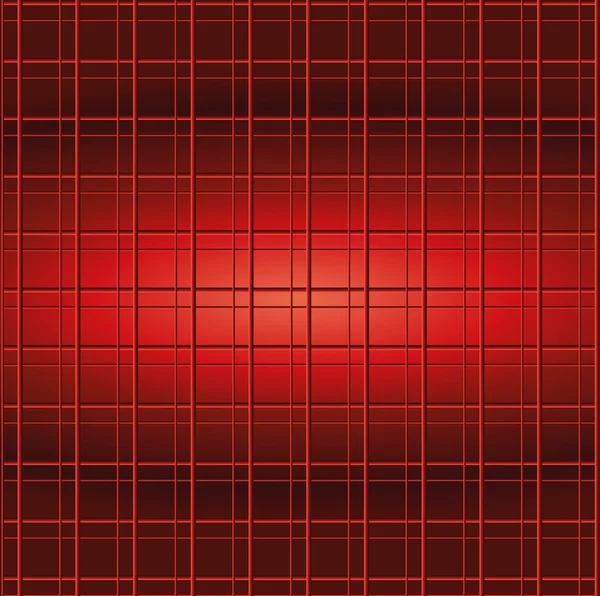 Cuadrados abstractos rojos Fondo vectorial — Archivo Imágenes Vectoriales