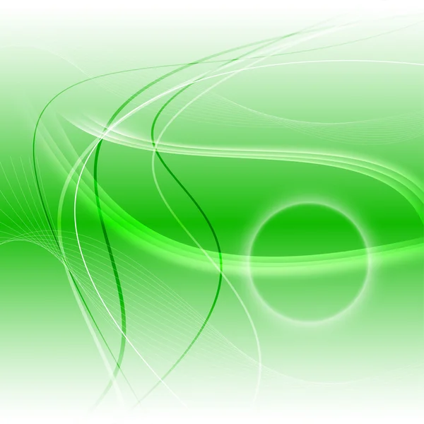부드러운 밝은 녹색 배경 — 스톡 벡터