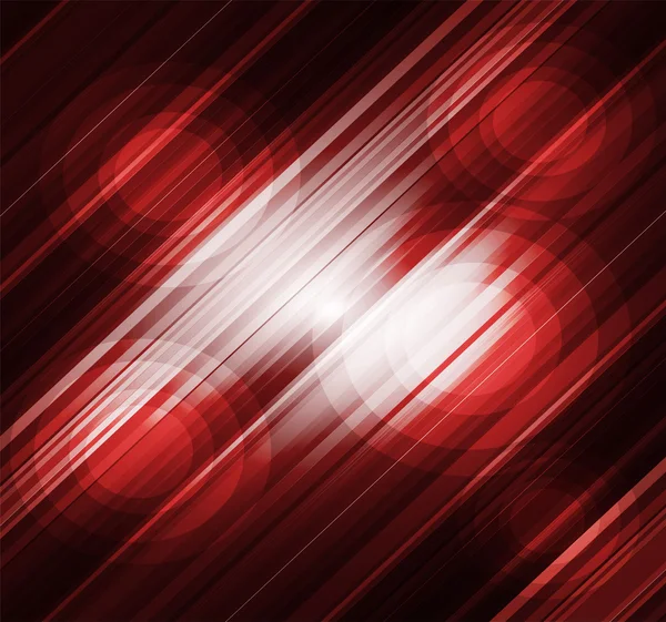 Líneas rectas vector abstracto fondo rojo — Vector de stock