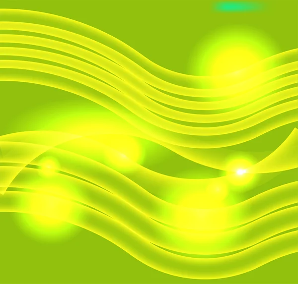 Wave line yellow background vector — Stock Vector