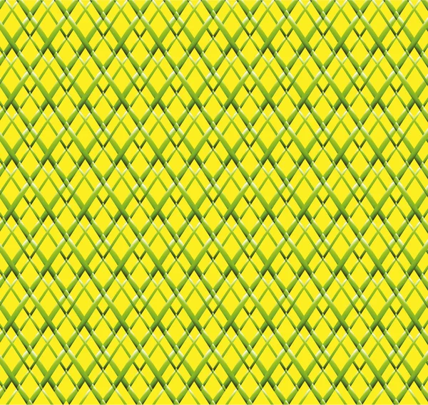 Tecnología virtual abstracta verde amarillo rejilla fondo vector — Archivo Imágenes Vectoriales