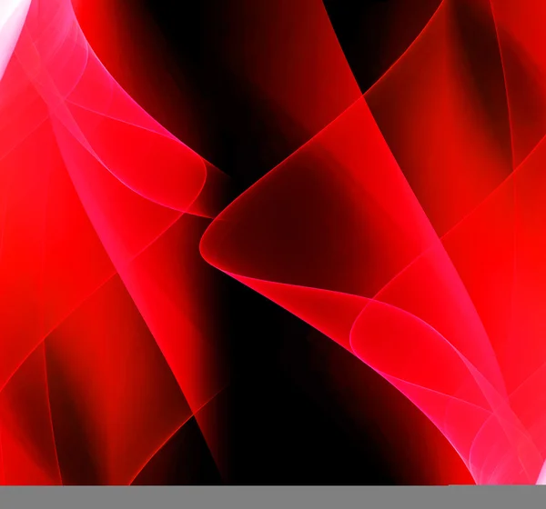 Wave abstrakt rött och svart bakgrund — Stockfoto