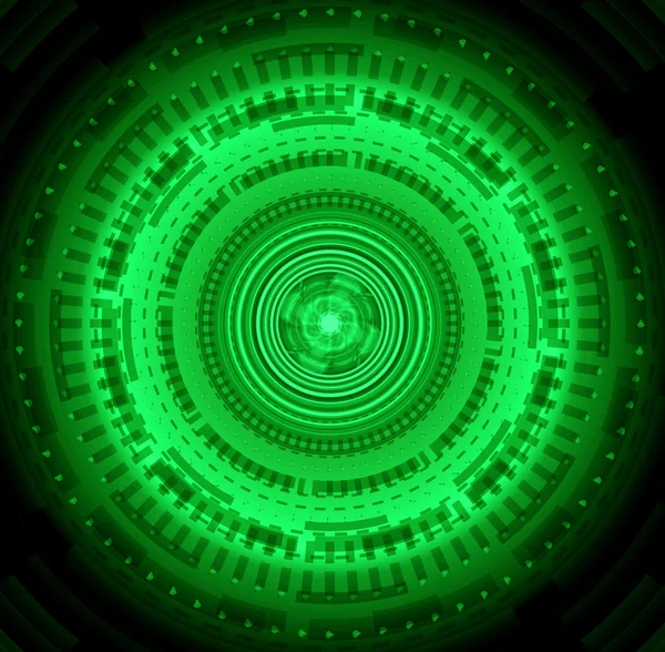 Abstract dark green technical background — Stock Photo, Image