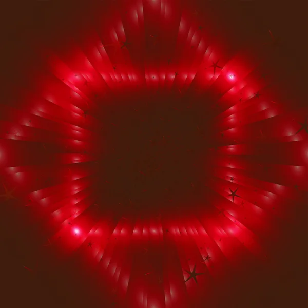 Desenfoque Efectos de luz sobre fondo rojo — Foto de Stock