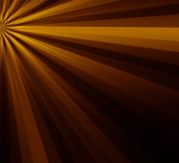 Bruin geel verlichting ray abstracte achtergrond — Stockfoto