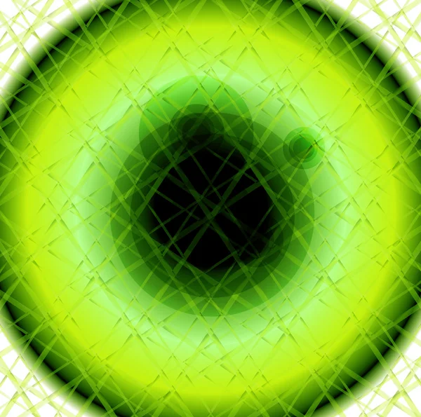Green Circles white background — Stock fotografie