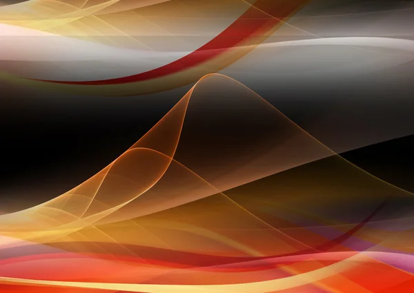 Abstract background orange wave — Stock Photo, Image