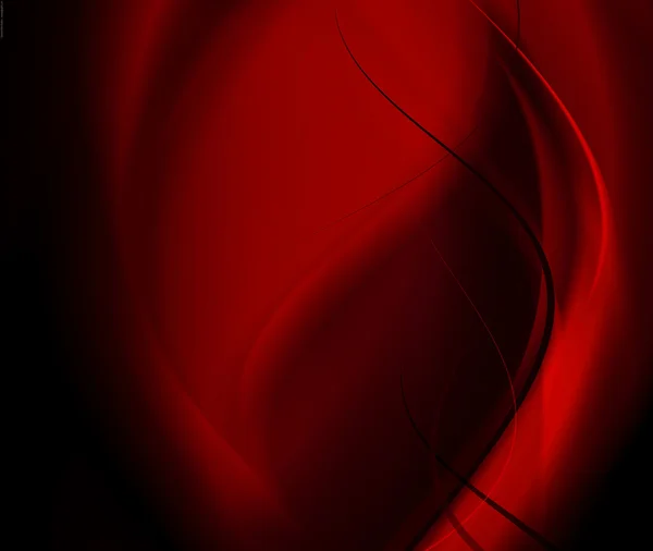 Абстрактная линия и изогнутый красный фон — стоковое фото