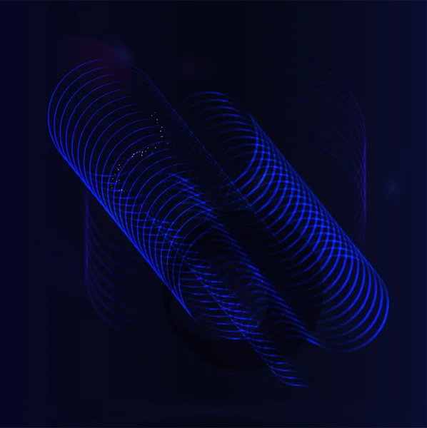 Dark blue light effect background — Stock Photo, Image