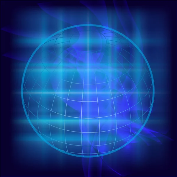Абстрактный фон глобуса — стоковый вектор