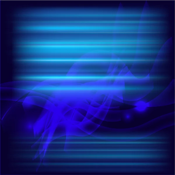 Abstracte zijde blauwe achtergrond — Stockvector