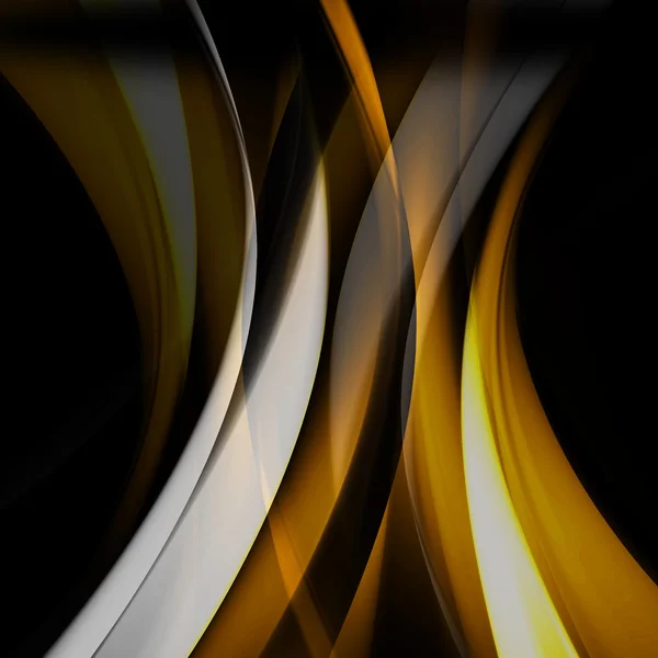 Yellow wave abstract background — Stock Photo, Image