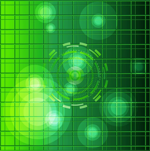 Green Abstract background grid circle — Stock fotografie