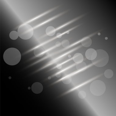 Black and White light effect background clipart