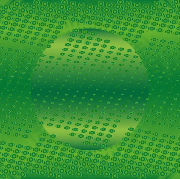 Abstrato verde técnico com pontos de fundo —  Vetores de Stock