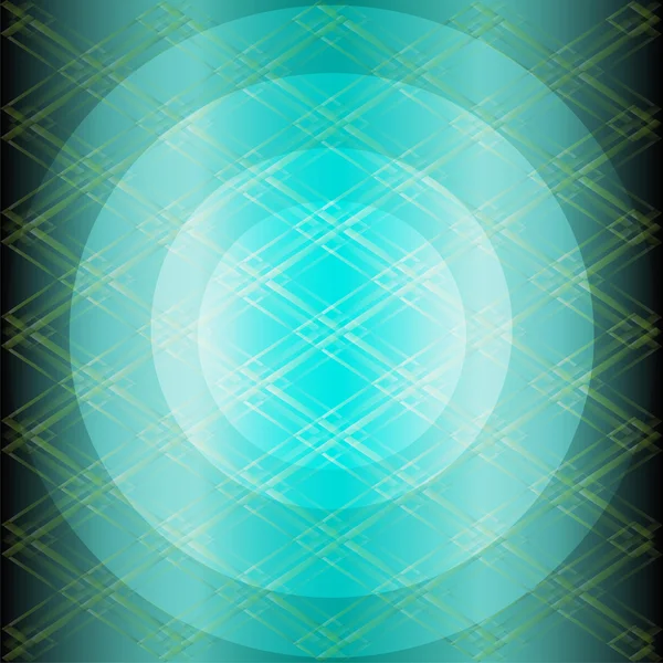 Bleu technologie grille cercle fond — Image vectorielle