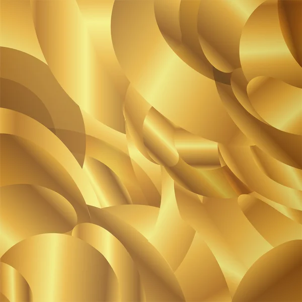 Geometrik model altın arka plan — Stok Vektör