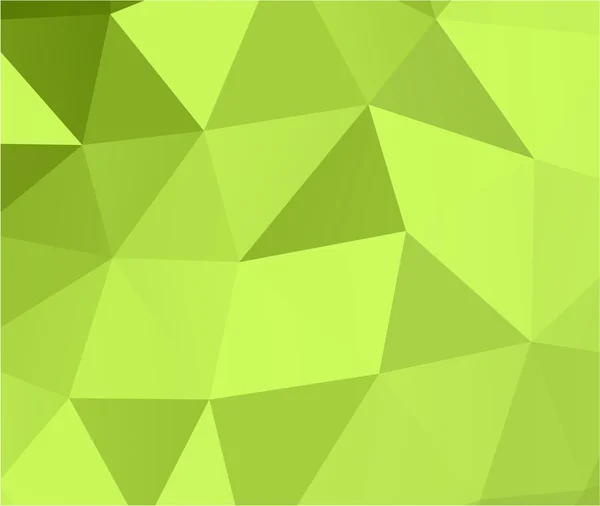 Fond géométrique abstrait vert effet 3d — Image vectorielle