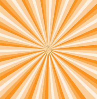 Turuncu ışınları arka plan