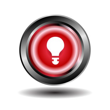 vektör ampul simgesi