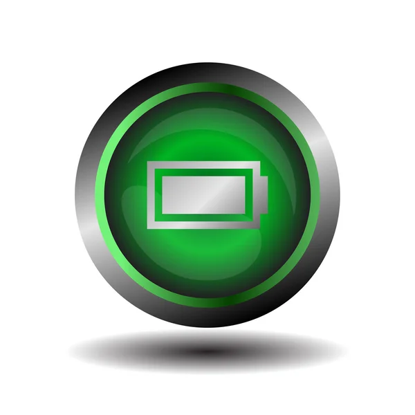 Battery icon vector — Stock Vector