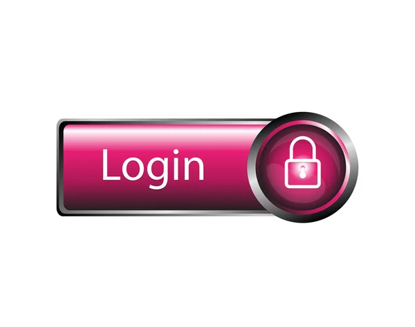 Login-Symbol-Vektor — Stockvektor