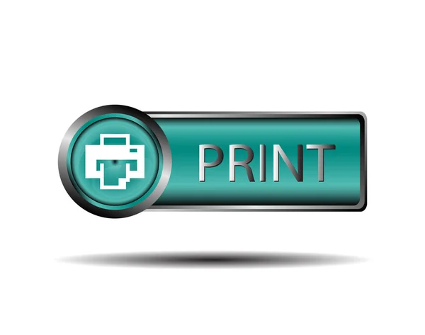 Printer icon sign vector — Stock Vector