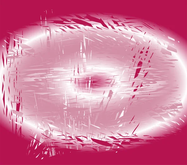 Glasscherben rosa Hintergrund — Stockvektor